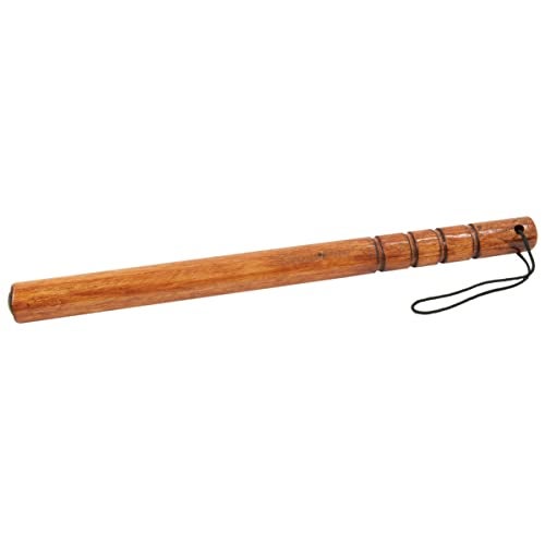 RoadPro RPTT2 18-Inch Weighted Wood Tire Thumper Safety Stick Big Rig Tire Pressure Fish Bat, Brown - Image 4