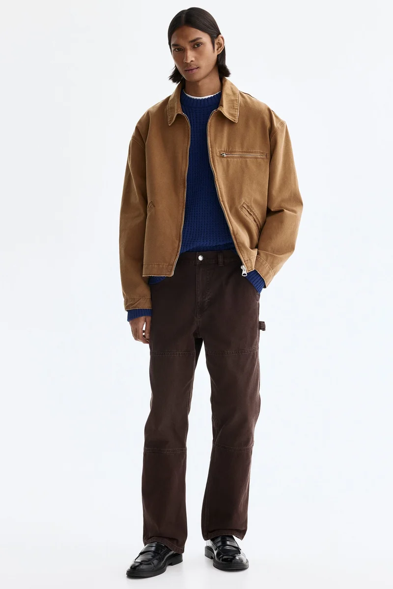 اتش اند ام بنطلون كاربنتر بقصة عادية