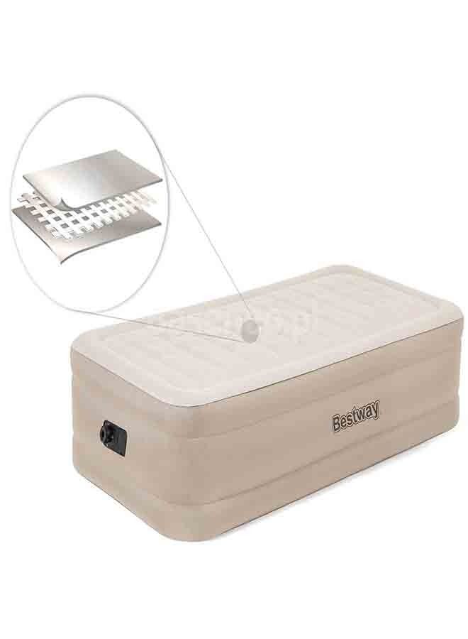 BESTWAY Fortech Airbed Twin Built-in AC pump 191cm x 97cm x 46cm  26-69048