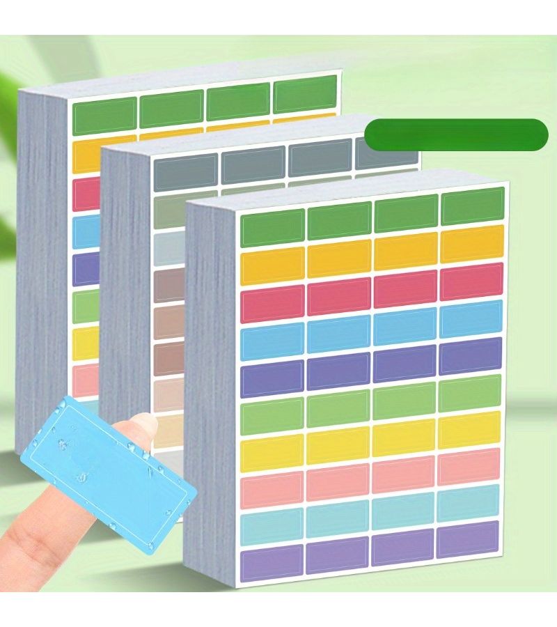 400 Sheets Self-Adhesive Color Label Stickers Style B for Marking - Image 1