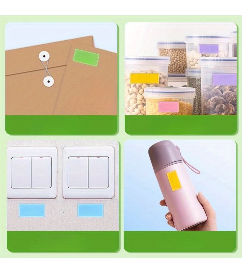400 Sheets Self-Adhesive Color Label Stickers Style B for Marking - Image 5