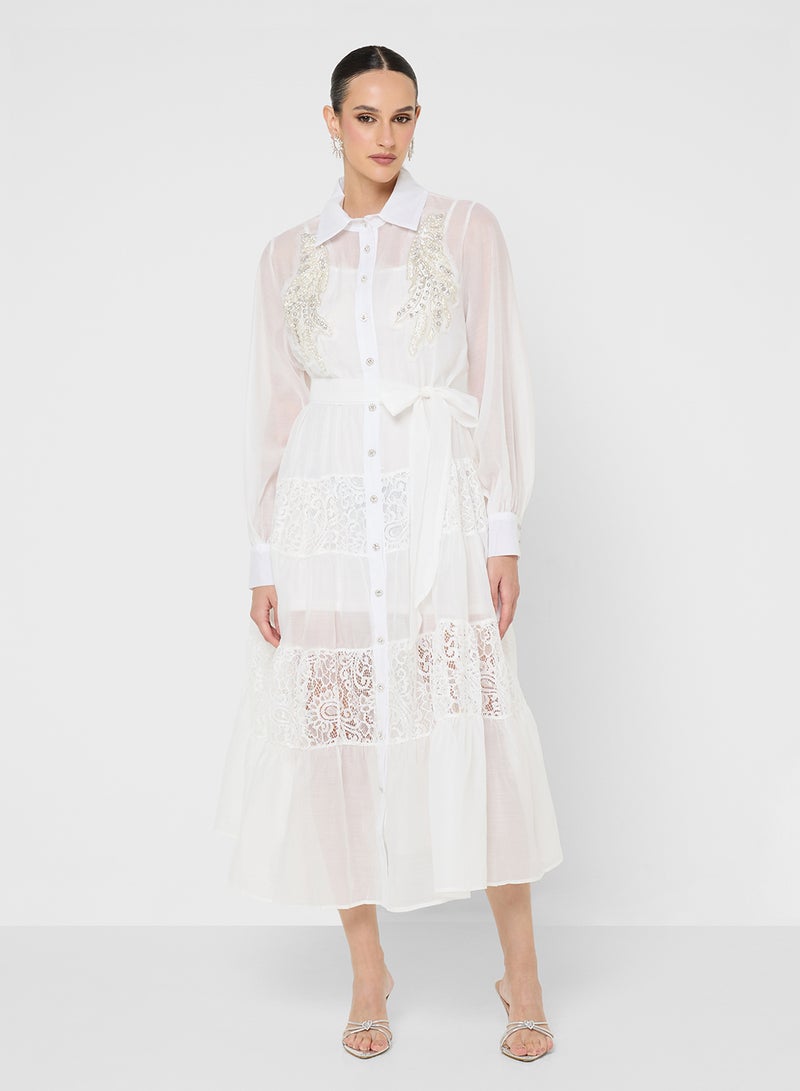 خزانة فستان قميص مزخرف - Image 4