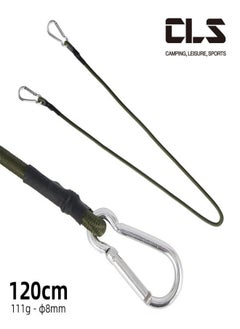 CLS 120cm Elastic Bungee Cord with Hooks - Versatile Tent Guyline, Camping Clothesline, Luggage Strap for Hiking and Outdoor Use  - Image 5