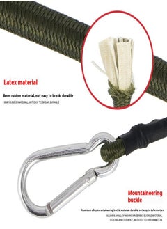CLS 120cm Elastic Bungee Cord with Hooks - Versatile Tent Guyline, Camping Clothesline, Luggage Strap for Hiking and Outdoor Use  - Image 3