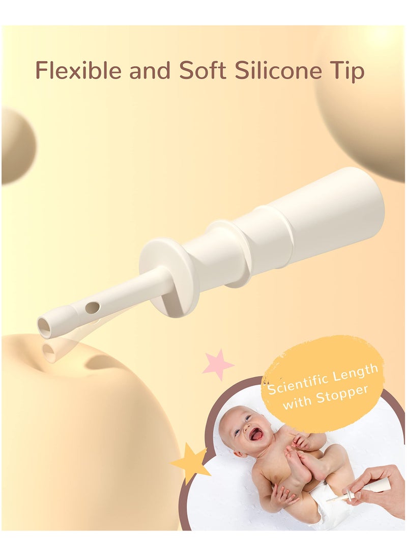 Bukela 6-Piece Windi Gas & Colic Reliever Set for Babies - Pediatrician Approved TPR Material | Safe Newborn Colic Pain Relief Tool with Hollow Design | Portable Infant Gas Remover - Image 4