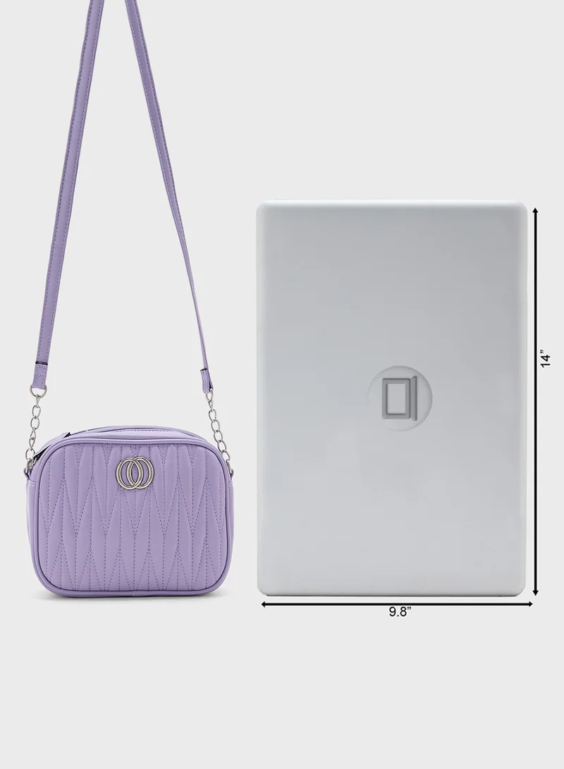 ELLA Quilted Crossbody Bag