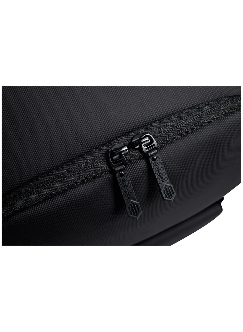 ARCTIC HUNTER Durable Polyester Backpack with Separate Laptop Compartment TSA Opening for Men and Women B00562 Black