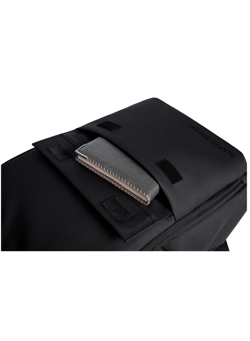 ARCTIC HUNTER Durable Polyester Backpack with Separate Laptop Compartment TSA Opening for Men and Women B00562 Black