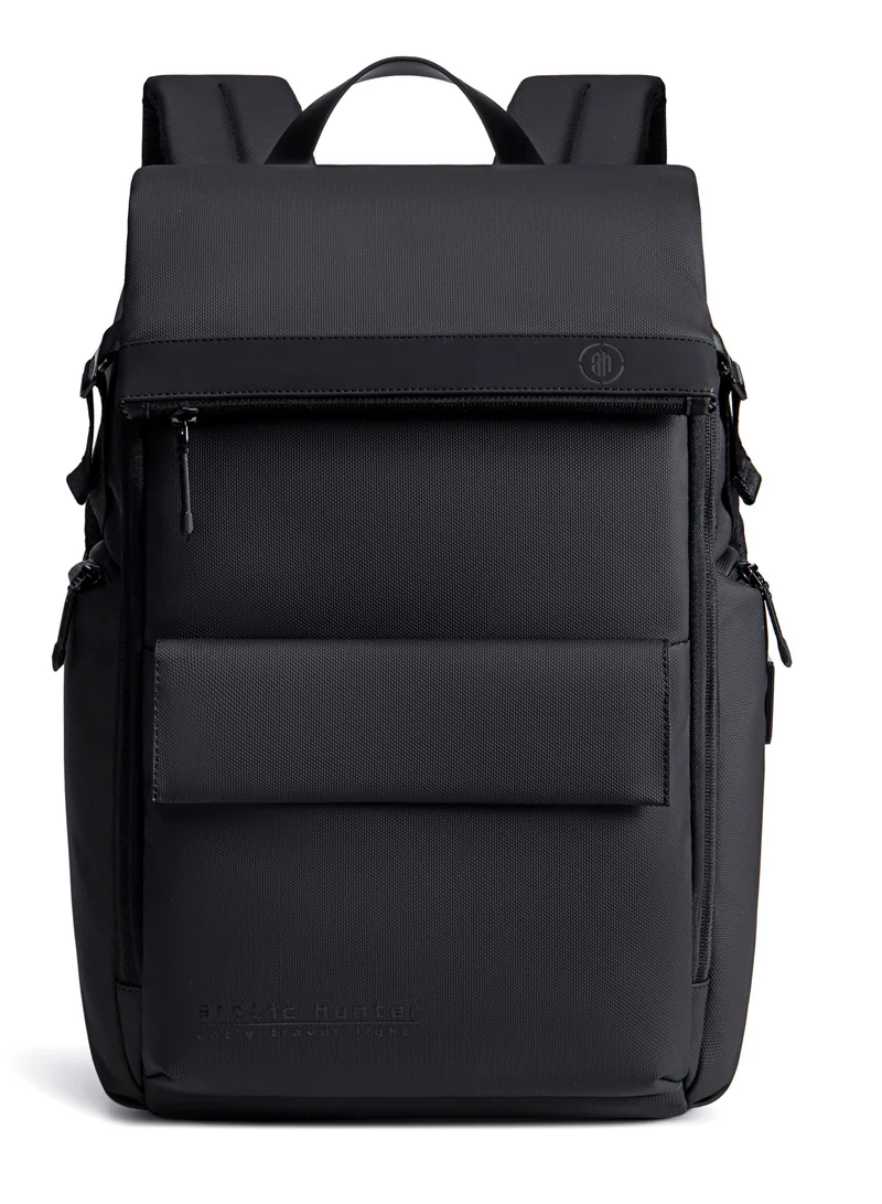 Arctic Hunter black Durable Polyester Backpack with Separate Laptop Compartment TSA Opening for Men and Women, B00562, Black for Men | Best Price UAE