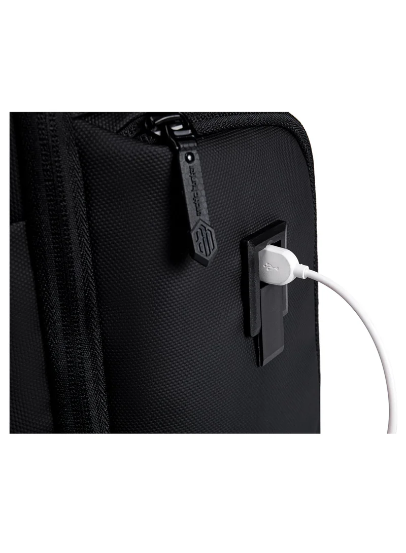 Arctic Hunter black Durable Polyester Backpack with Separate Laptop Compartment TSA Opening for Men and Women, B00562, Black for Men | Best Price UAE