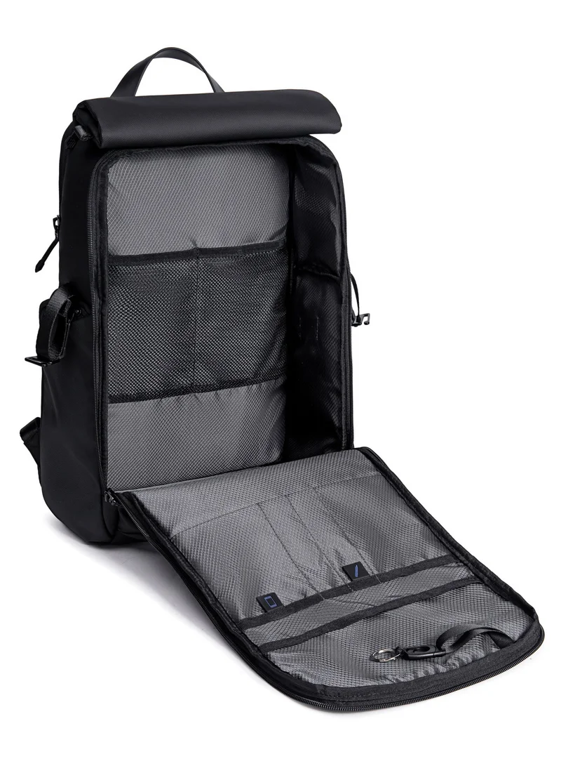 Arctic Hunter black Durable Polyester Backpack with Separate Laptop Compartment TSA Opening for Men and Women, B00562, Black for Men | Best Price UAE