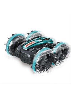 Generic Double Remote Control Amphibious Stunt Car - Sand & Water RC Toy with Flipping, Rotating,Megadeals-ae  - Image 1