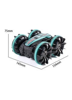 Generic Double Remote Control Amphibious Stunt Car - Sand & Water RC Toy with Flipping, Rotating,Megadeals-ae  - Image 2
