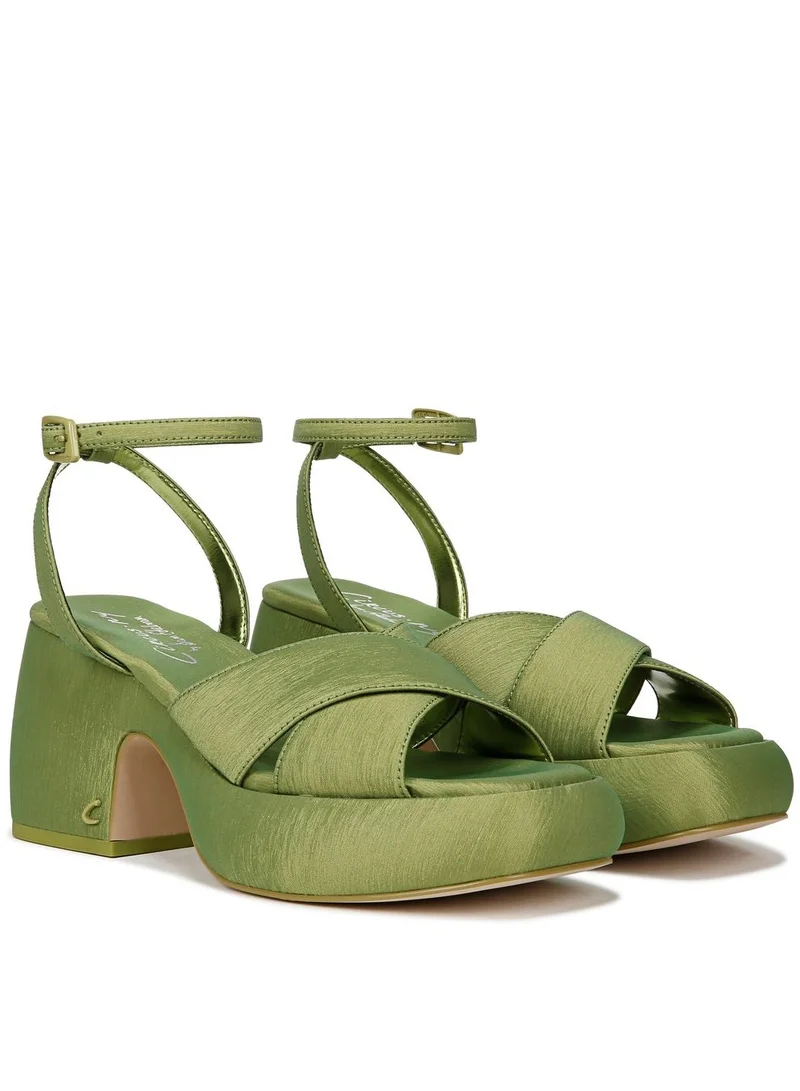 Sam Edelman DKKEYLIME Isadora Strap Sandal for Women | Best Price UAE