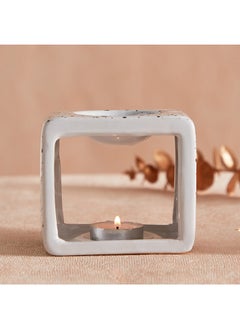 Zest Tarrazzo Ceramic Oil Burner 9.5 x 8.5 x 7 cm