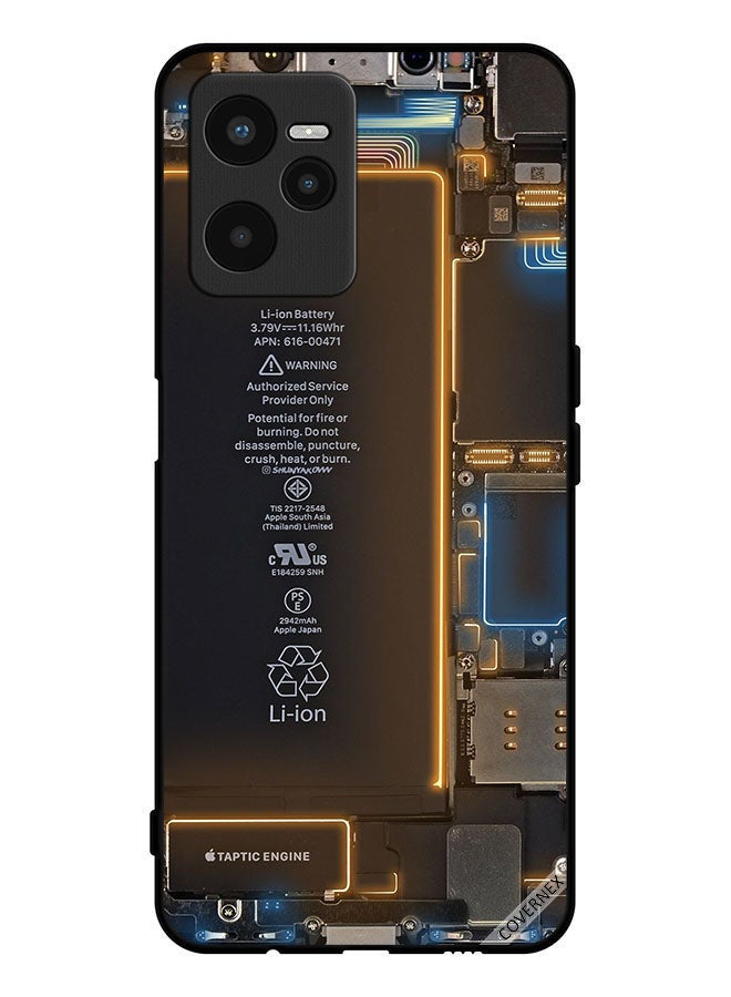 Covernex Protective Case Cover For Realme C35 Phone Back Inside Pattern - Image 1