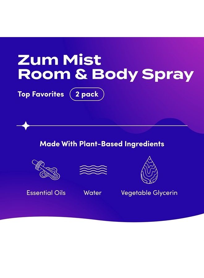 Indigo Wild Zum Mist Frankincense & Myrrh and Sea Salt Mist Body Spray 4 fl. oz. each, 2 Pack - Image 2