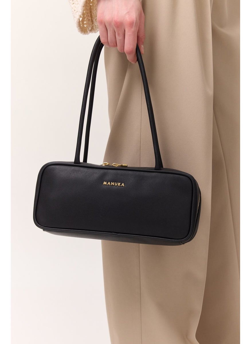 Manuka Simona Baguette Bag Black  - Image 2