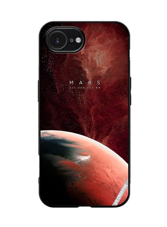 Protective Case Cover For Apple iPhone 16e Mars Design Multicolour