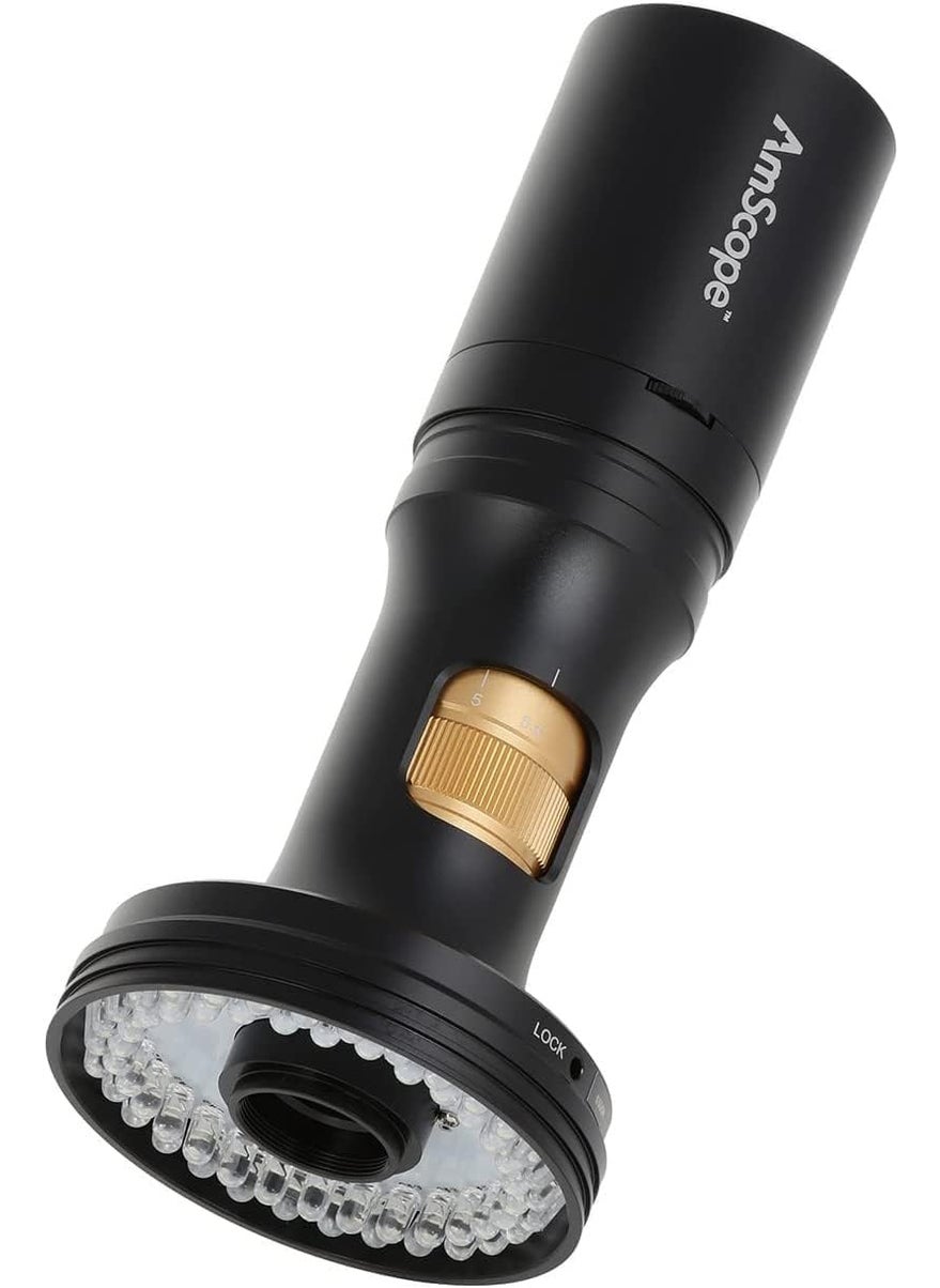 AmScope AmScope  1080p HDMI AllinOne Digital Microscope with Zoom Optics  Ring Light  DM756DH1080  - Image 1