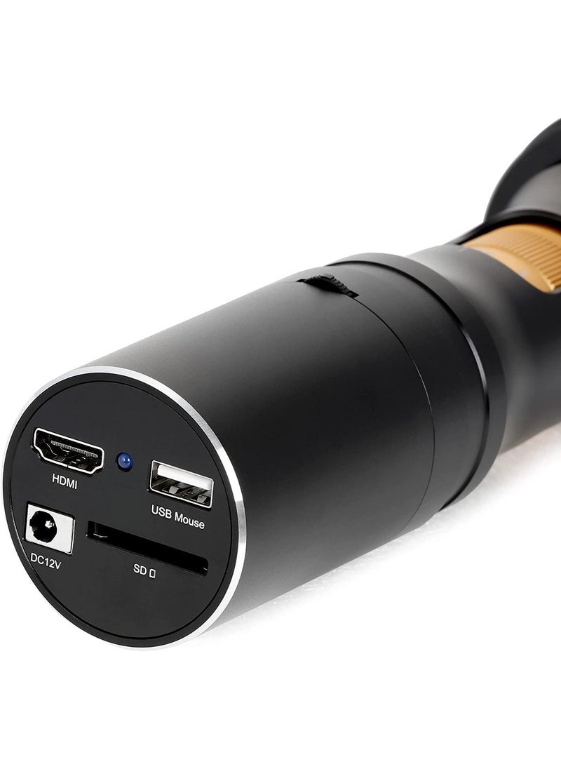 AmScope AmScope  1080p HDMI AllinOne Digital Microscope with Zoom Optics  Ring Light  DM756DH1080  - Image 4