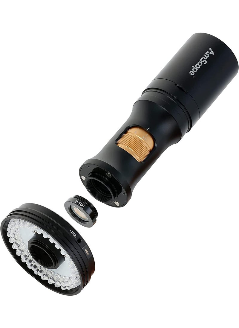 AmScope AmScope  1080p HDMI AllinOne Digital Microscope with Zoom Optics  Ring Light  DM756DH1080  - Image 5
