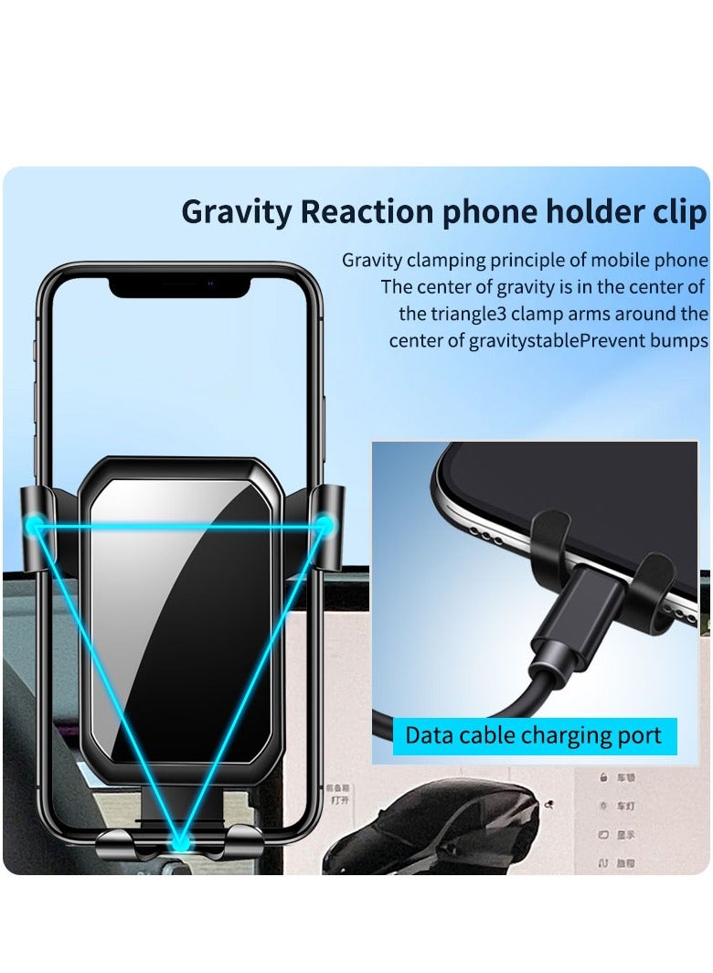 Nissan Patrol Y62 Phone Holder Mount 2022 2023 2024, (1* Phone Mount Gravity Car Holder) for all phones, Patrol Accessories - Image 3