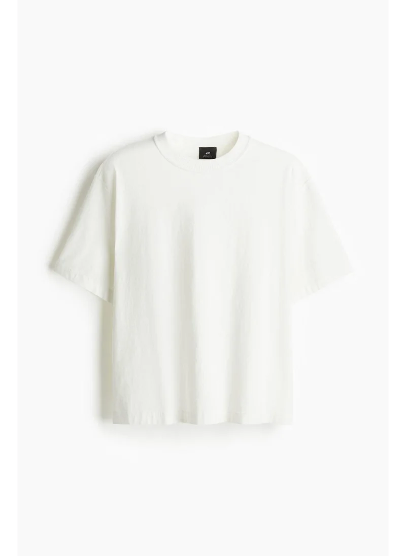 اتش اند ام Boxy Fit Washed T-shirt