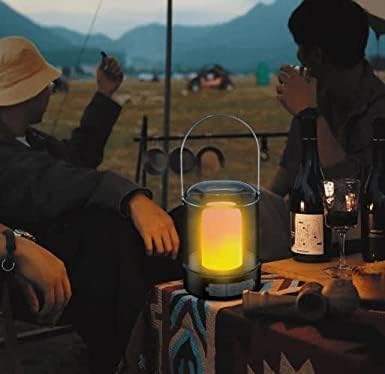 SANGOZS Outdoor Multifunctional Camping Light with USB Charging Stepless Dimming Tent Light Flame Lamp Home Portable Camping Mood LightPack of 1 - Image 5