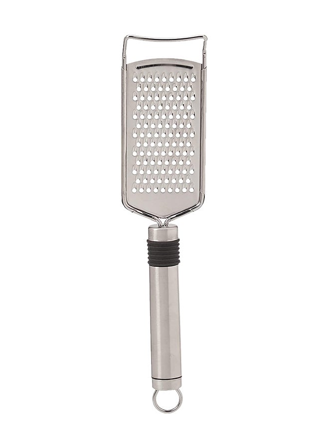 Prestige Stainless Steel Eco Small Grater With Grip Silver/Black 26.16x3.05x1.02cm - Image 3