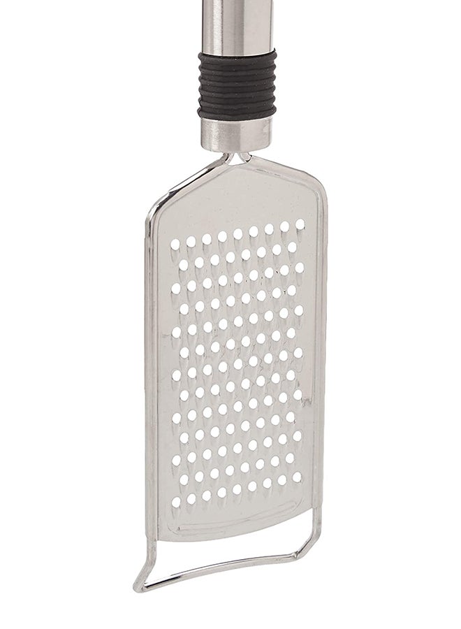 Prestige Stainless Steel Eco Small Grater With Grip Silver/Black 26.16x3.05x1.02cm - Image 4