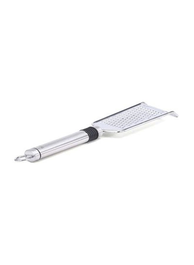 Prestige Stainless Steel Eco Small Grater With Grip Silver/Black 26.16x3.05x1.02cm - Image 2