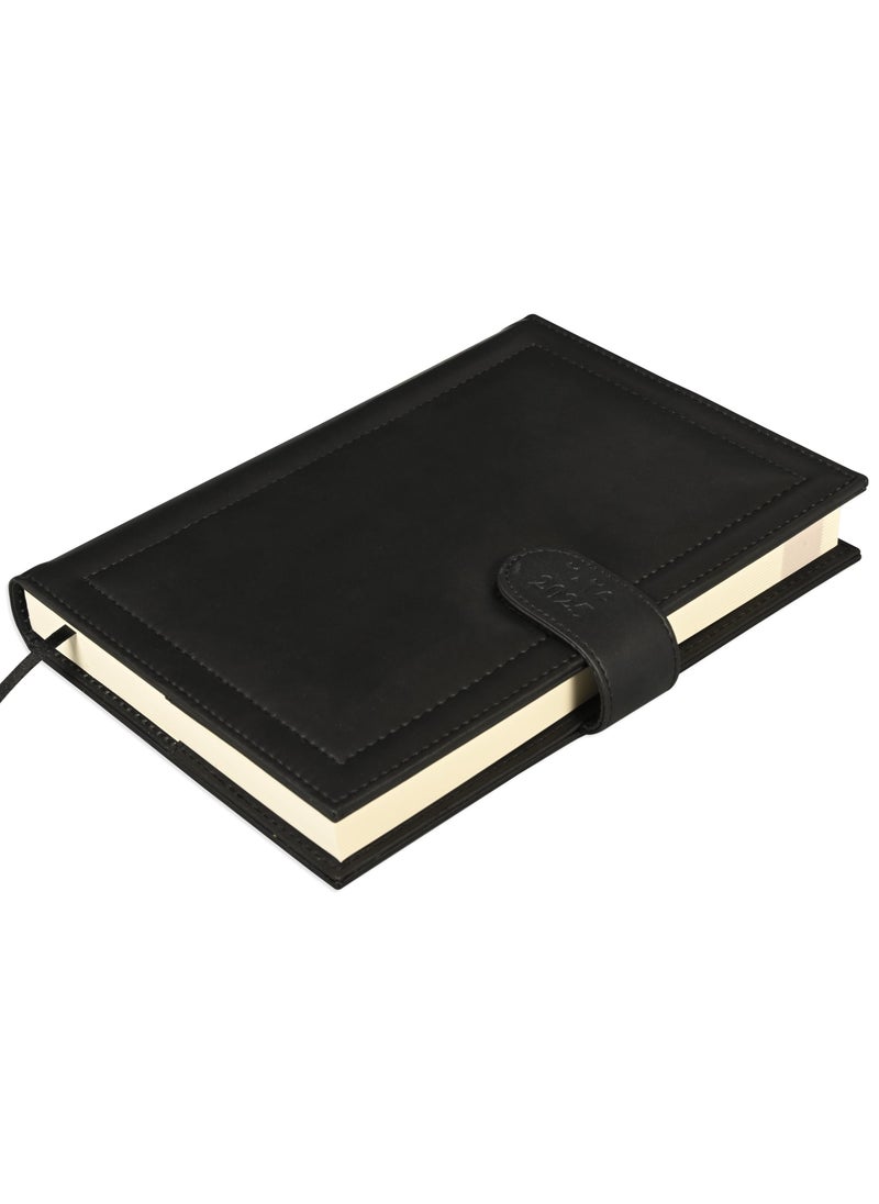 FIS FIS Agenda Diary 2025 (Arabic/English) Black - FSDI61025AEBK  - Image 1