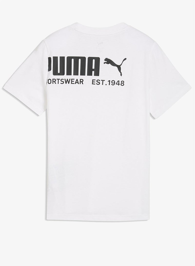 PUMA Youth Graphic Logo T-Shirt - Image 2