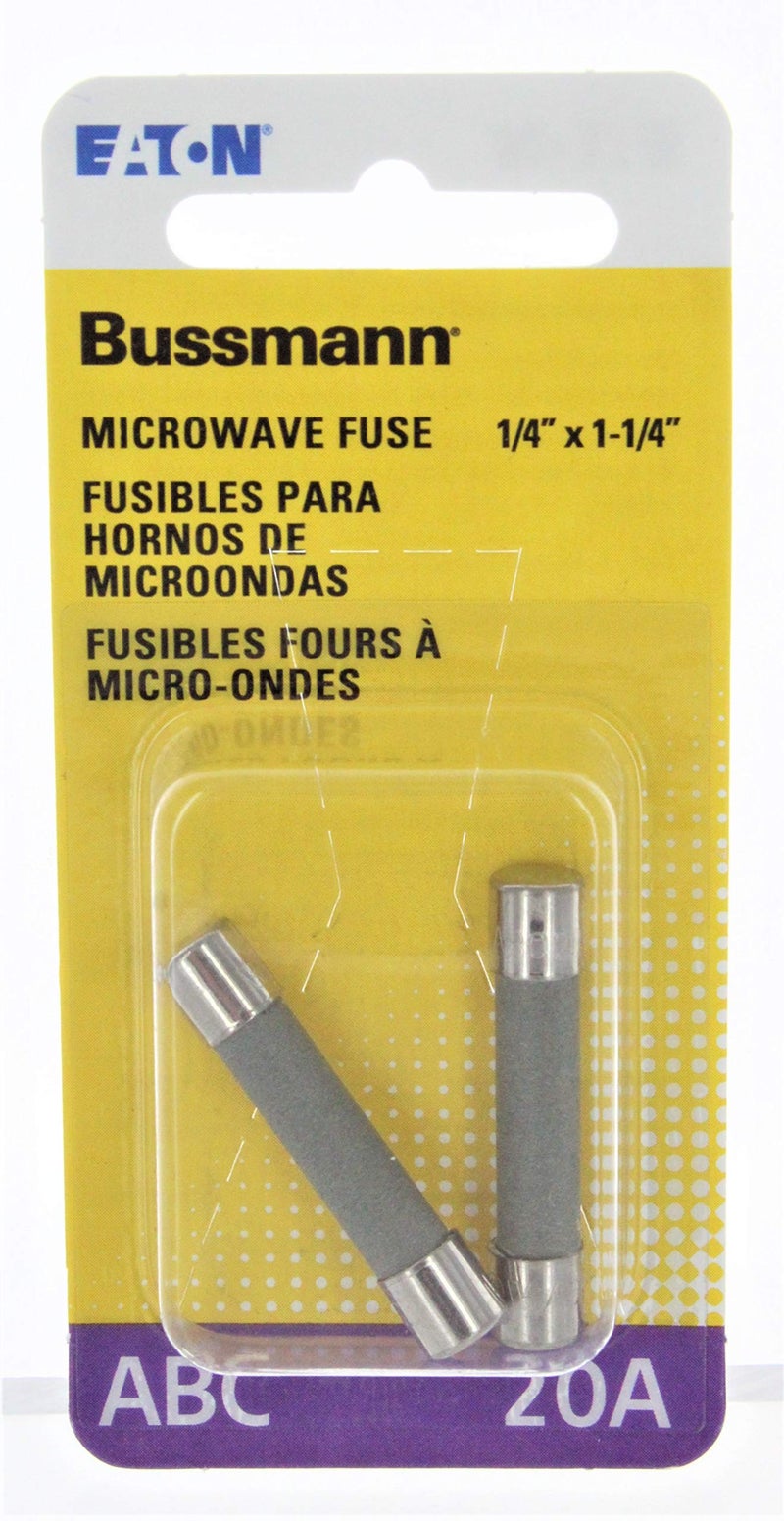 Bussmann Bussman BP/ABC-20 20 Amp 250 Volt Microwave Oven Fuse 2 Count - Image 4