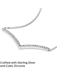 PANDORA PANDORA Wishbone Necklace Sterling Silver  - Image 3