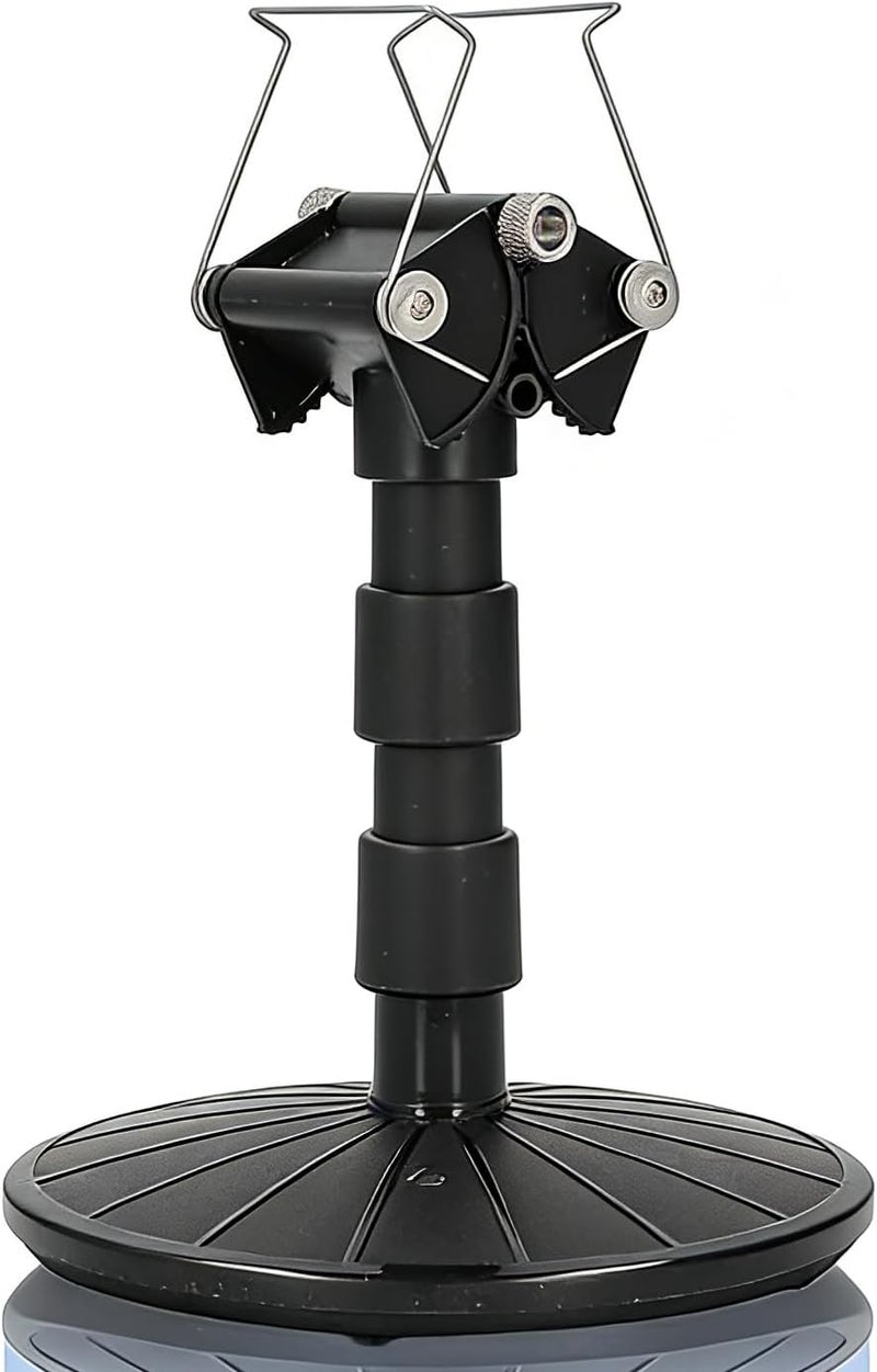 ZJchao Adjustable Rotating Paint Rack for Model Painting - Turntable Stand with 360 Degree Rotation, Adjustable Height, ABS Material, Spraying & Elevating - Image 1