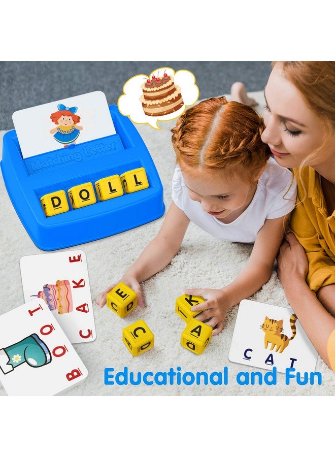 NARRIO Educational Toys For 3 4 5 Year Old Boys Gift, Matching Letter Game Preschool Abc Learning Toys For Kids Ages 4 8 Years, Christmas Birthday Gifts For 3 6 Year Old Boys Toddler Toys Age 2 4 - Image 3