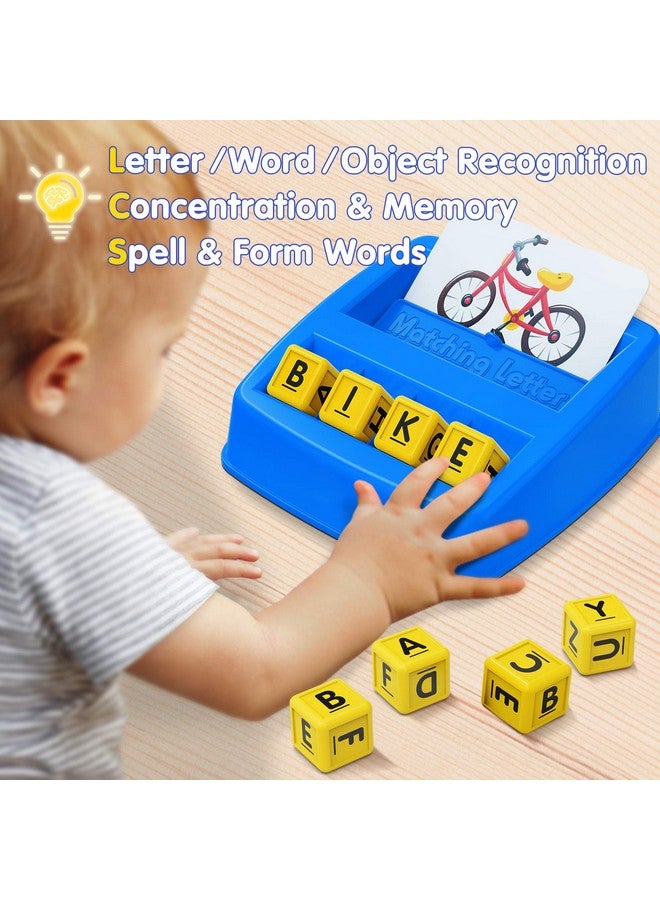 NARRIO Educational Toys For 3 4 5 Year Old Boys Gift, Matching Letter Game Preschool Abc Learning Toys For Kids Ages 4 8 Years, Christmas Birthday Gifts For 3 6 Year Old Boys Toddler Toys Age 2 4 - Image 2