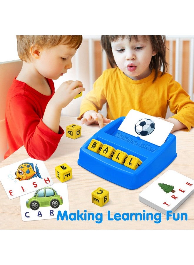 NARRIO Educational Toys For 3 4 5 Year Old Boys Gift, Matching Letter Game Preschool Abc Learning Toys For Kids Ages 4 8 Years, Christmas Birthday Gifts For 3 6 Year Old Boys Toddler Toys Age 2 4 - Image 5