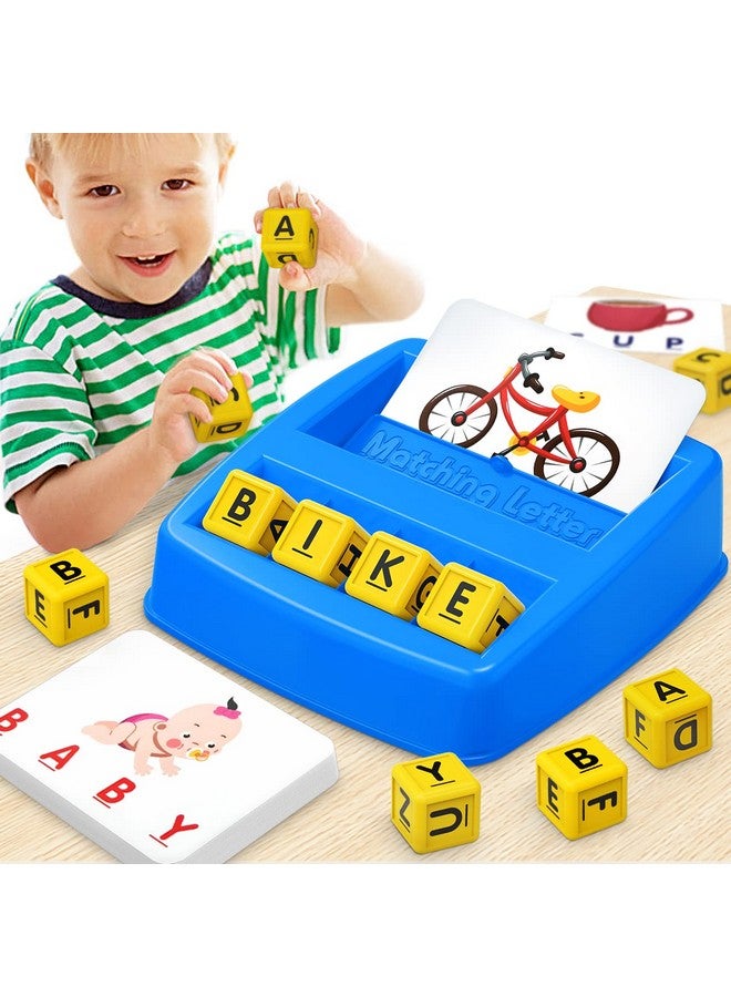 NARRIO Educational Toys For 3 4 5 Year Old Boys Gift, Matching Letter Game Preschool Abc Learning Toys For Kids Ages 4 8 Years, Christmas Birthday Gifts For 3 6 Year Old Boys Toddler Toys Age 2 4 - Image 1