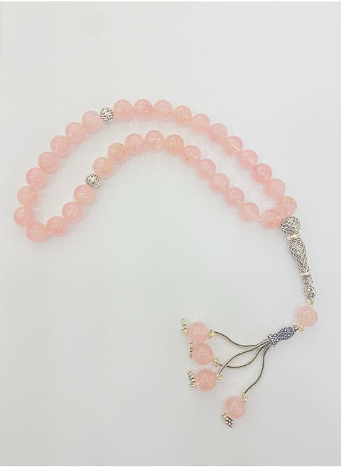 MASBAHA NATURAL MORGANITE STONE