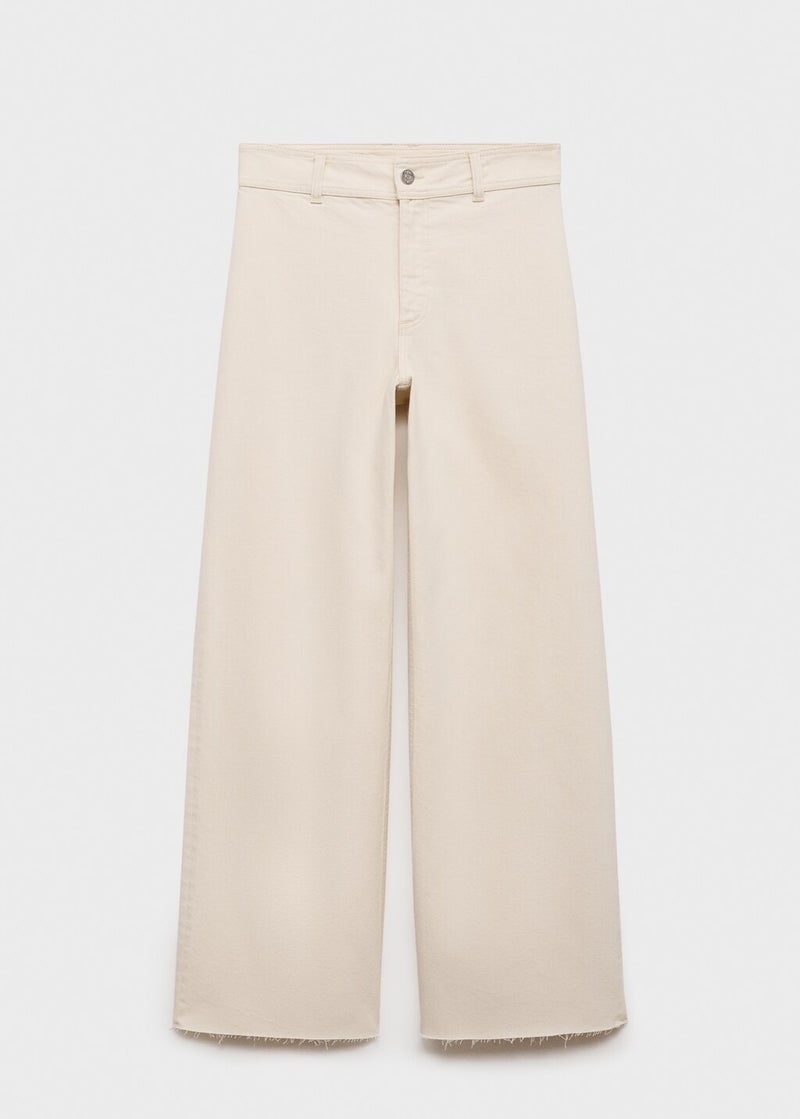 MANGO Catherin Culotte High-Rise Jeans  - Image 5