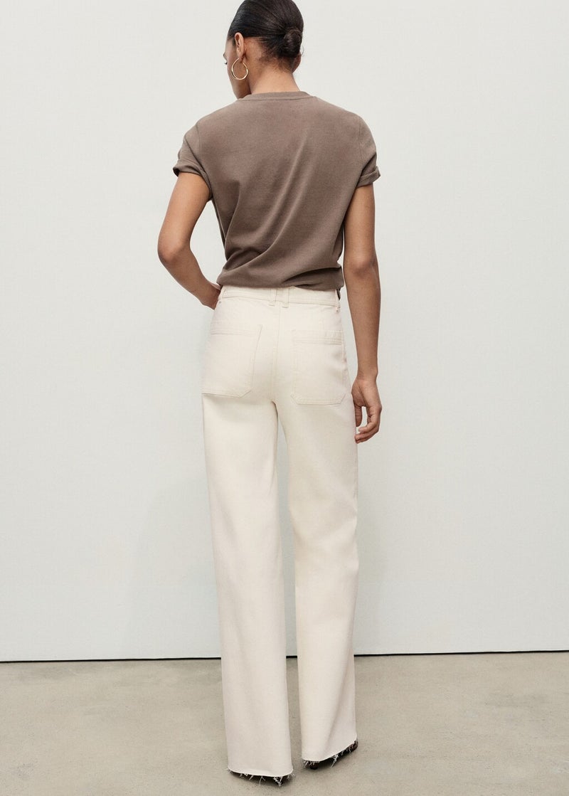 MANGO Catherin Culotte High-Rise Jeans  - Image 2