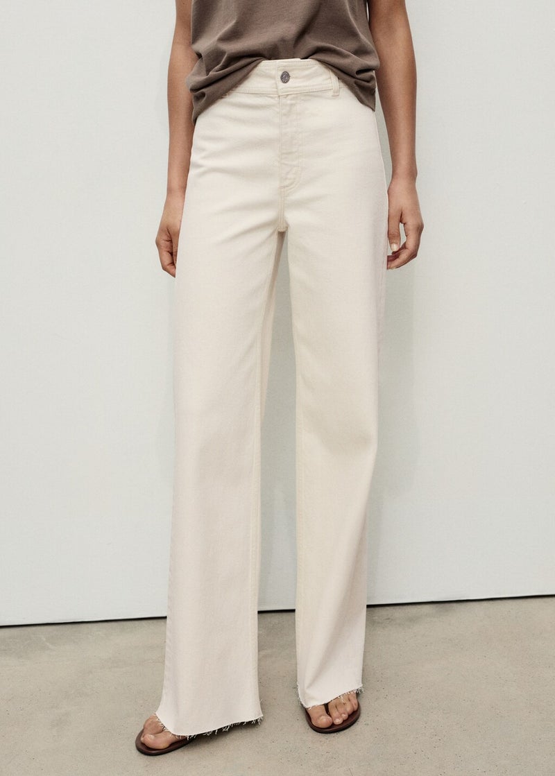 MANGO Catherin Culotte High-Rise Jeans  - Image 1