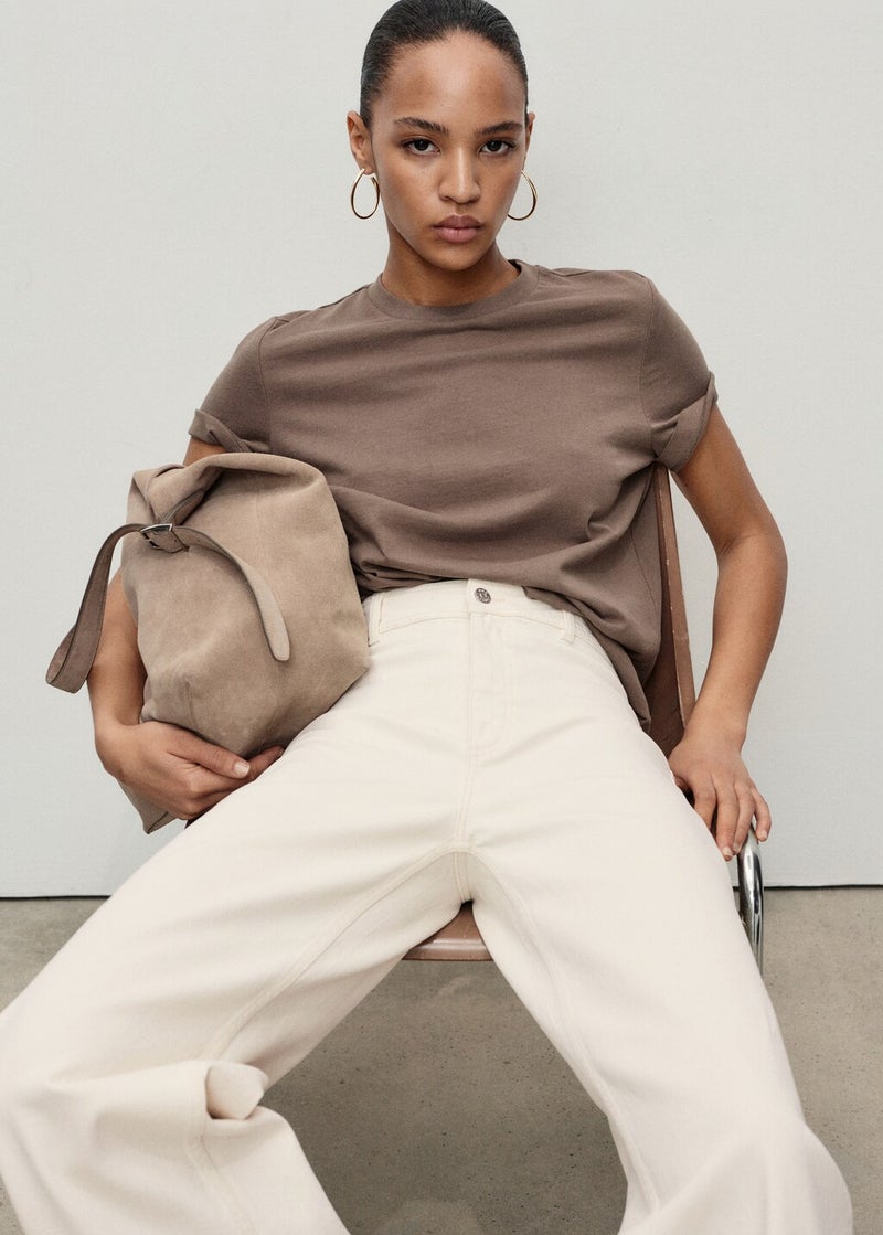 MANGO Catherin Culotte High-Rise Jeans  - Image 3