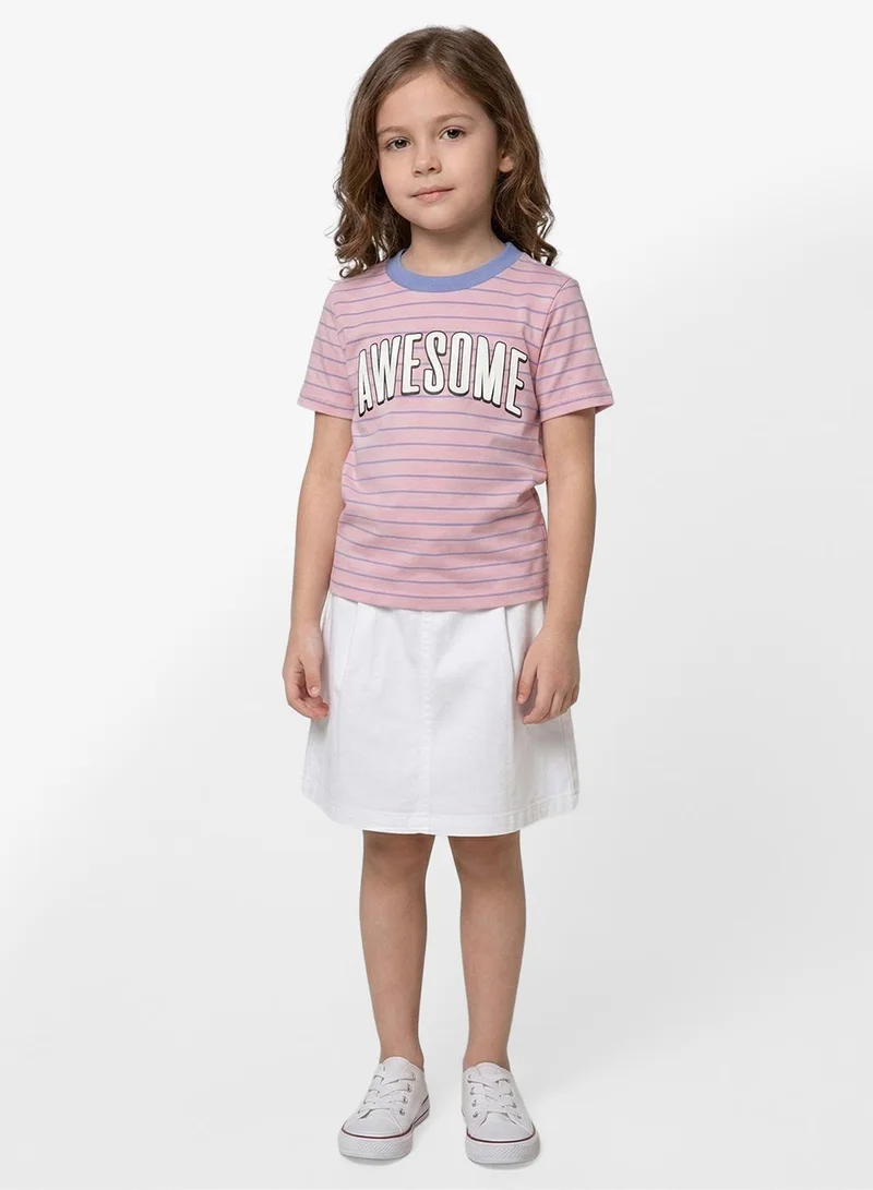 carter's Toddler Striped Crew Neck T-Shirt