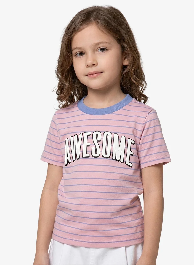 carter's Toddler Striped Crew Neck T-Shirt