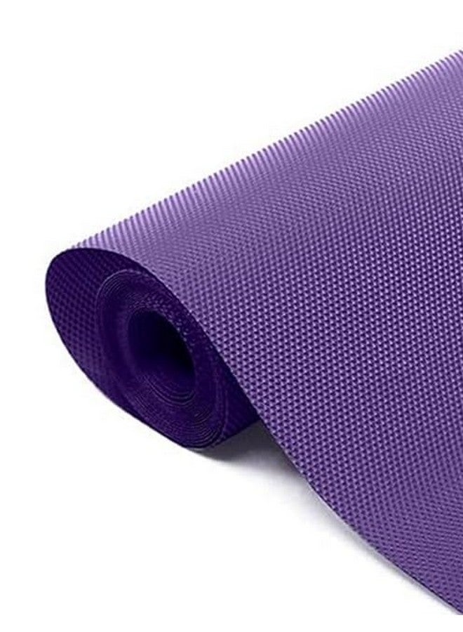 ElastPro (45cmX5m) Purple Food Grade EVA Anti Slip MatSheet for Fridge, Kitchen, Drawer, Shelf Liner, Table (Diamond Texture, Purple) - Image 1