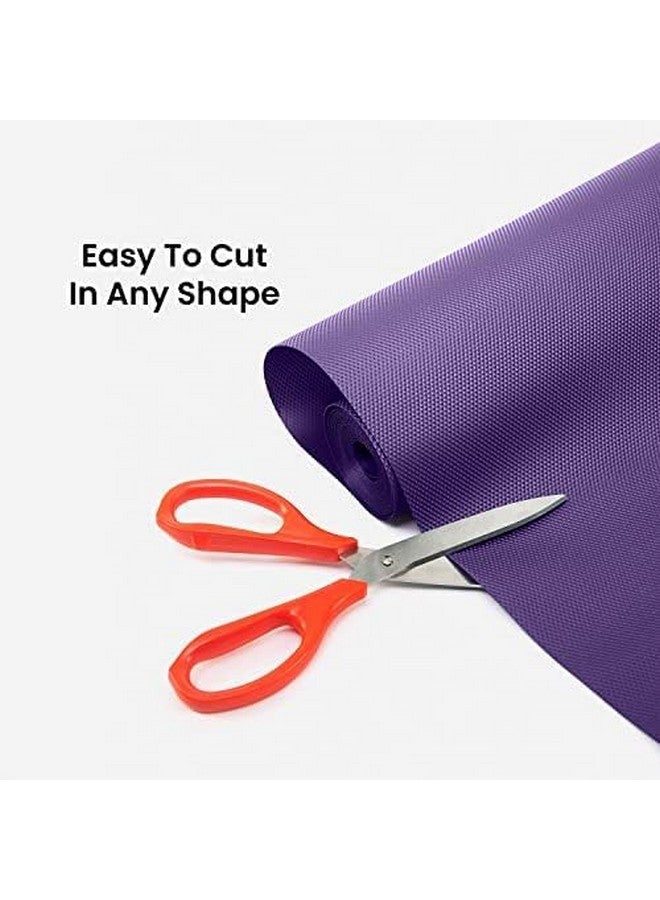 ElastPro (45cmX5m) Purple Food Grade EVA Anti Slip MatSheet for Fridge, Kitchen, Drawer, Shelf Liner, Table (Diamond Texture, Purple) - Image 3